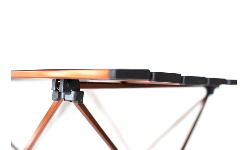 Компактний розкладний стіл з алюмінію Tramp UTRF-061 - 55х45х41 см, зображення 3