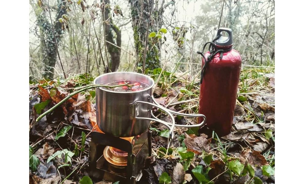 Туристична кружка зі складною ручкою Tatonka Handle Mug 500 на 500 мл, нержавіюча сталь, Об'єм: 500, Колір: Metal, зображення 5