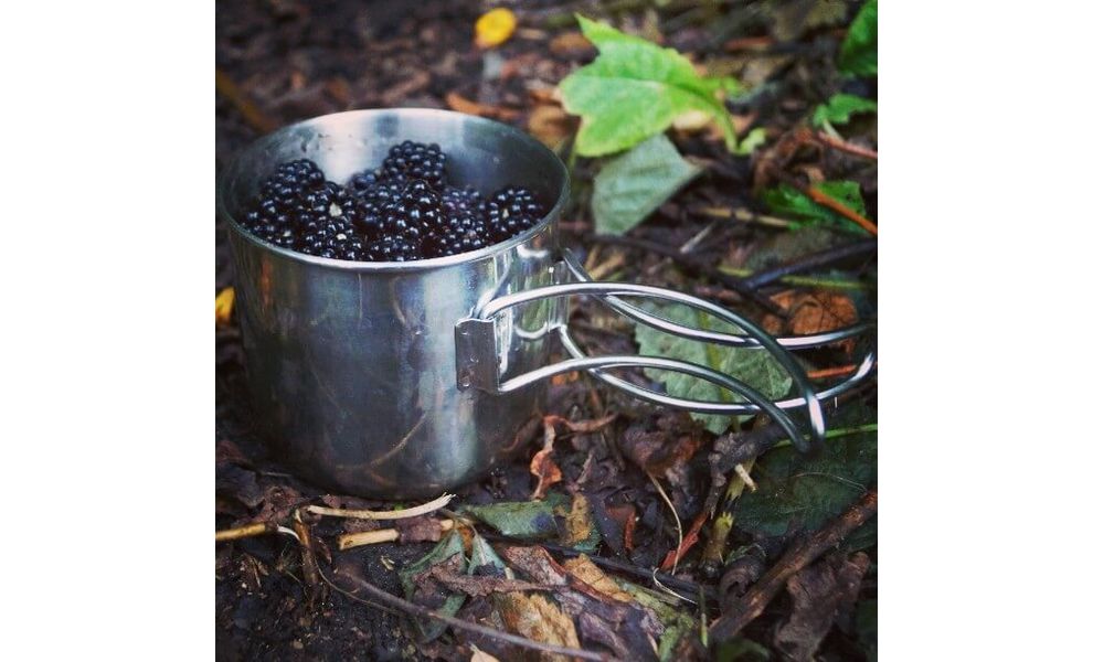 Туристична кружка зі складною ручкою Tatonka Handle Mug 500 на 500 мл, нержавіюча сталь, Об'єм: 500, Колір: Metal, зображення 6