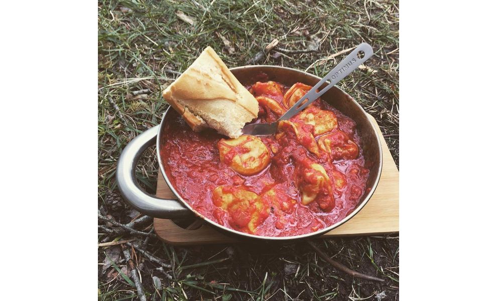 Туристична миска з ручкою Tatonka Bowl With Grip M, нержавіюча сталь, зображення 6