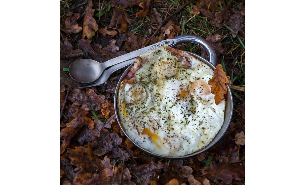 Туристична миска з ручкою Tatonka Bowl With Grip M, нержавіюча сталь, зображення 7