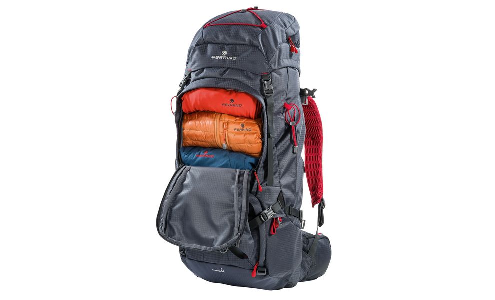 Рюкзак Ferrino Overland 65+10 (Dark Grey), зображення 3