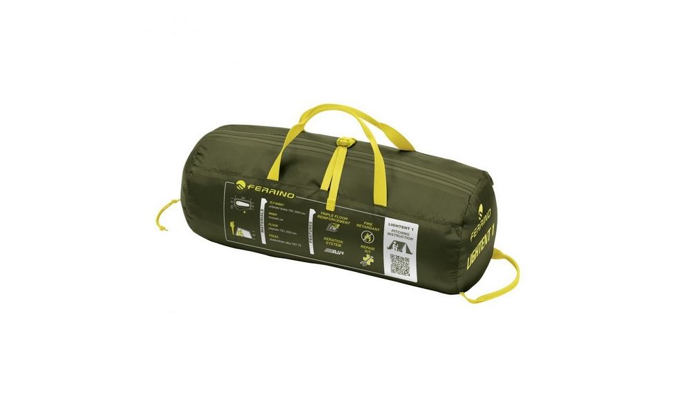 2-місний ультралегкий намет Ferrino Sintesi 2: одношаровий, Кількість місць: 2, Колір: Olive Green, зображення 4