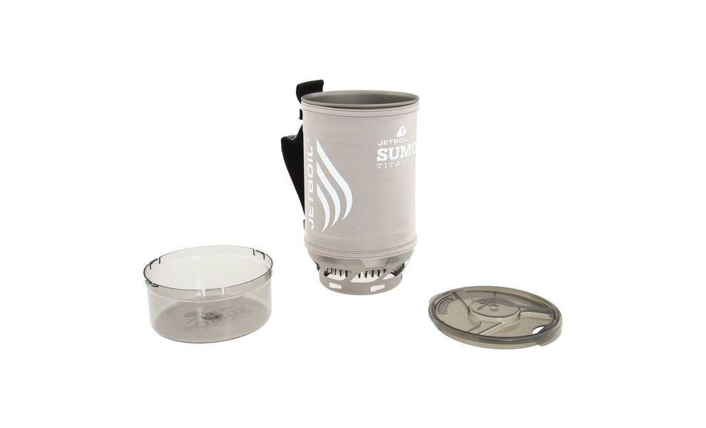 Змінна каструля для системи JetBoil Sumo (титанова) на 1,8 л, Об'єм: 1800, Колір: Grey, зображення 3