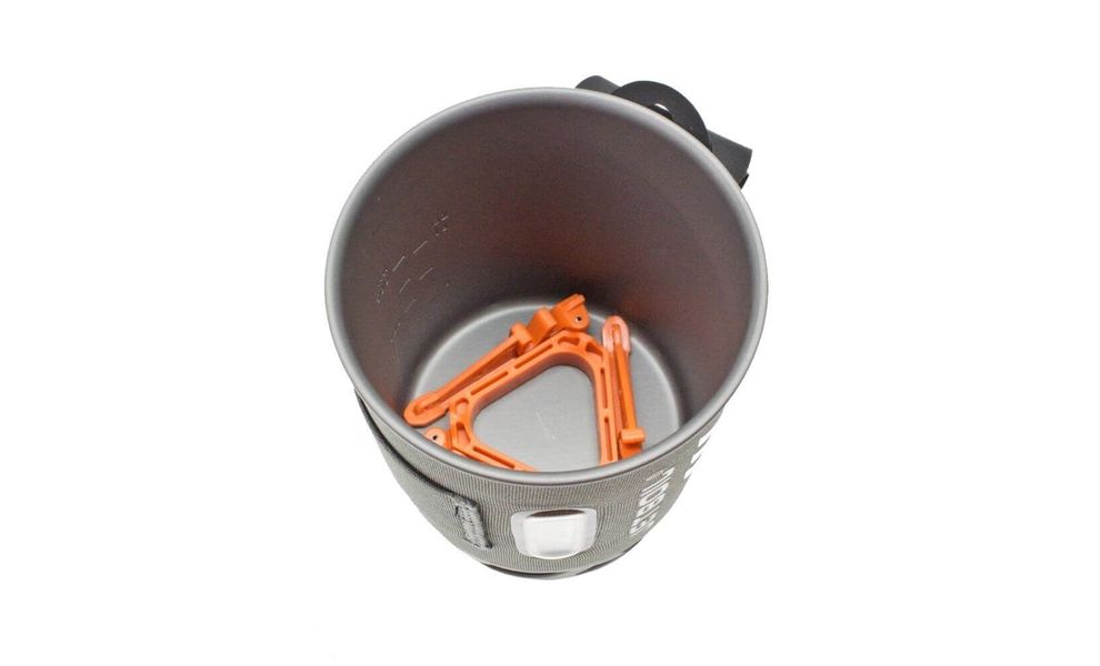 Змінна каструля для системи JetBoil Sumo (титанова) на 1,8 л, Об'єм: 1800, Колір: Grey, зображення 5