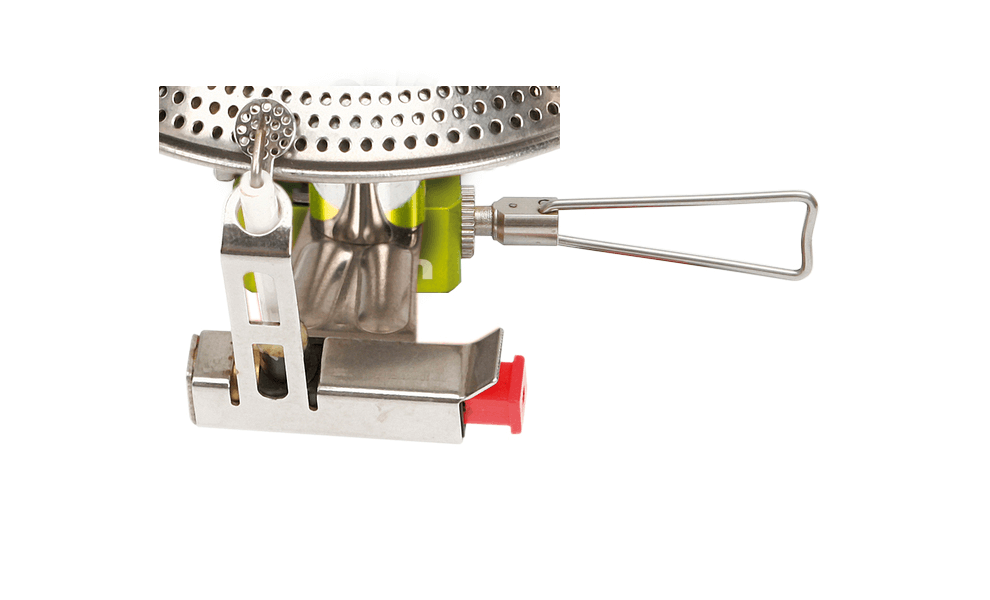 Туристичний газовий пальник-насадка з п'єзопідпалом та вітрозахистом Pinguin Camper під різьбовий балон, зображення 3