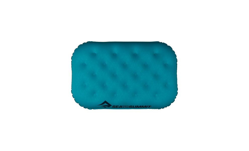Туристична надувна подушка Sea to Summit Aeros Ultralight 2025 - Deluxe (Aqua Blue), Тип розміру: Deluxe, Колір виробника: Aqua, зображення 2