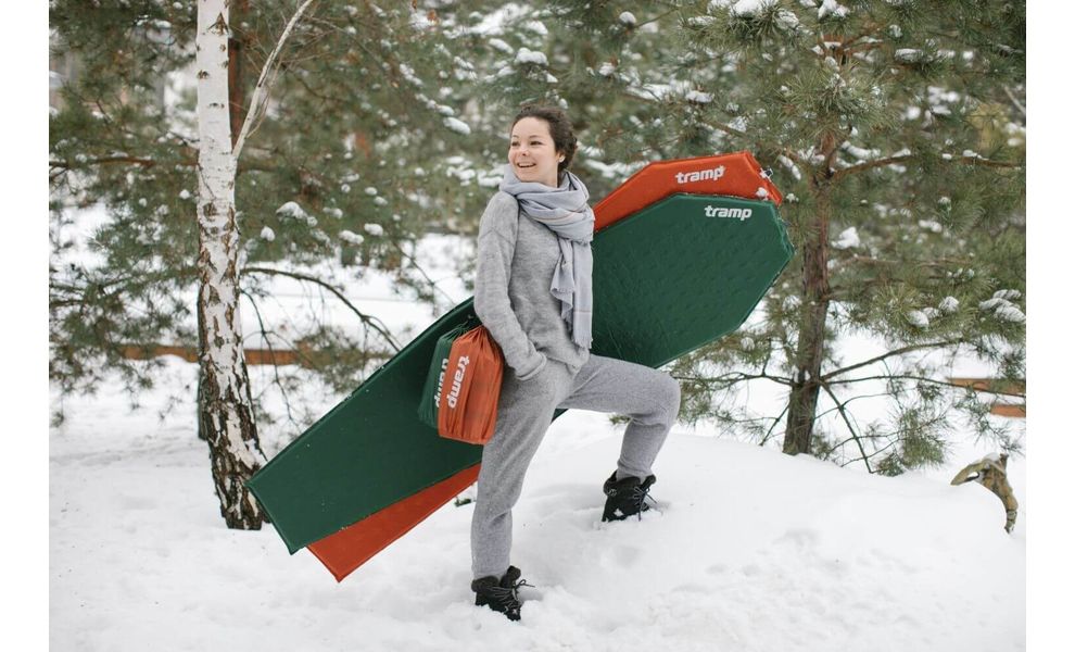 Самонадувний каремат Tramp UTRI-023 Ultralight, Товщина: 3, Колір виробника: Green, зображення 9