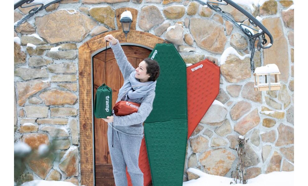 Самонадувний каремат Tramp UTRI-023 Ultralight, Товщина: 3, Колір виробника: Green, зображення 10