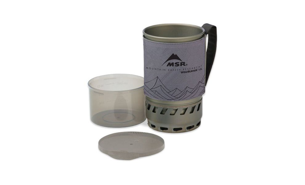 Змінна каструля для системи MSR WindBurner на 1 л, Об'єм: 1000, Колір: Grey, зображення 2