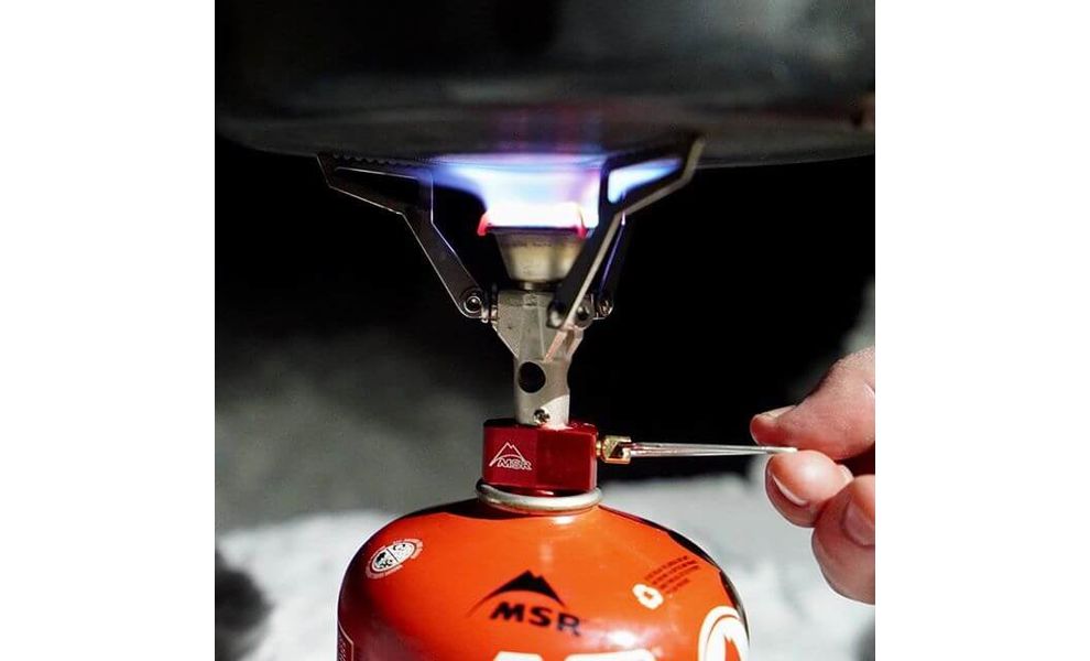 Туристичний газовий пальник-насадка з вітрозахистом MSR PocketRocket 2 під різьбовий балон, зображення 5