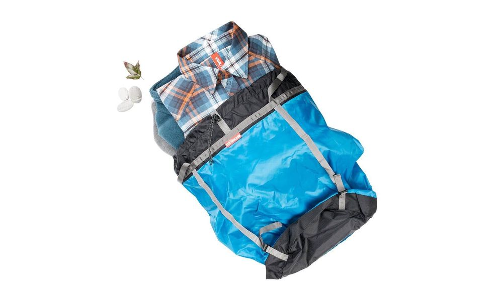 Компресійний мішок Tatonka Tight Bag - L (Bright Blue), 30 л, Об'єм: 30, Колір: Bright Blue, зображення 3