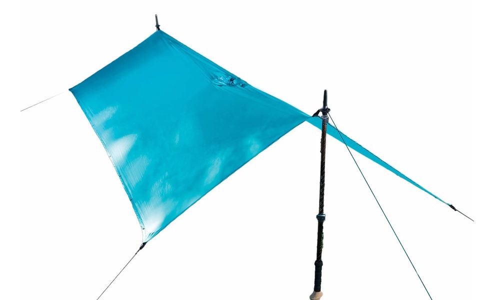 Пончо-тент Sea to Summit Ultra-Sil Nano Tarp Poncho (Blue), Колір: Blue, зображення 4