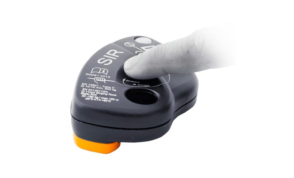 Страхувально-спусковий пристрій Singing Rock Sir, зображення 3