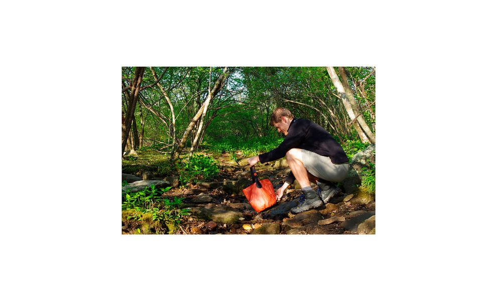 Складне відро Sea to Summit Folding Bucket (Red), 20 л, Об'єм: 20, Колір виробника: Red, зображення 6