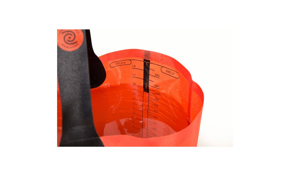 Складне відро Sea to Summit Folding Bucket (Red), 20 л, Об'єм: 20, Колір виробника: Red, зображення 4