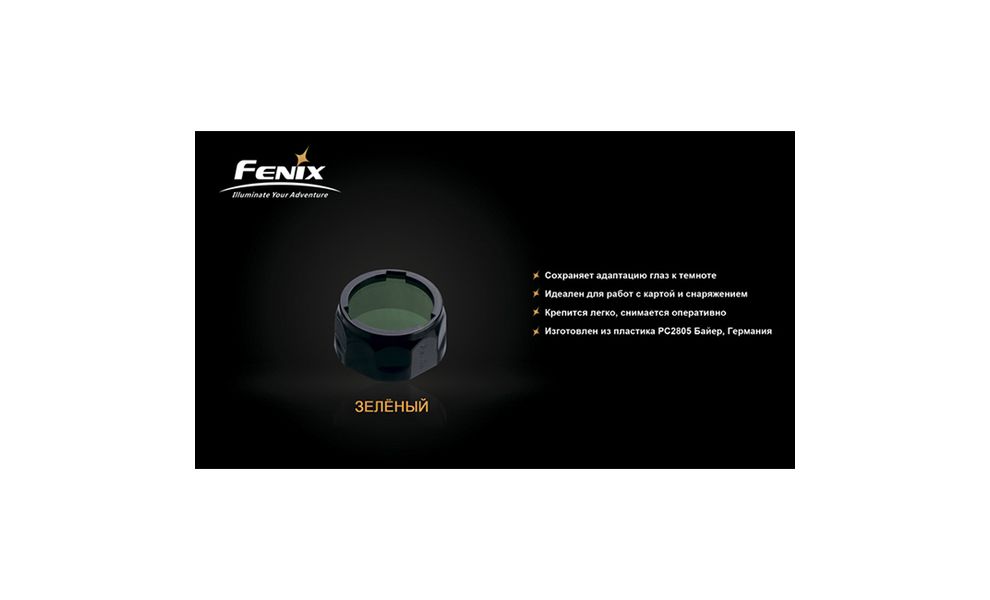 Світлофільтр Fenix AOF-S+ (зелений), зображення 2