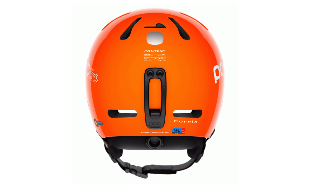 Дитячий гірськолижний шолом POCito Fornix (Pocito Orange), Колір: Pocito Orange, Розмір: XS-S/51-54, зображення 2