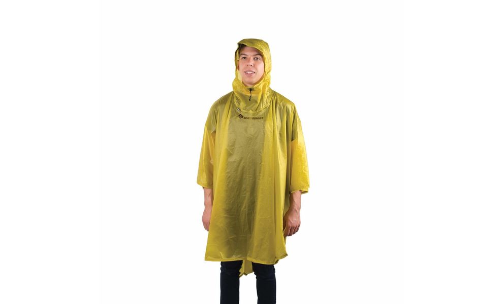 Дощовик-пончо Sea to Summit Ultra-Sil Nano Poncho (Lime), Колір: Lime, зображення 2