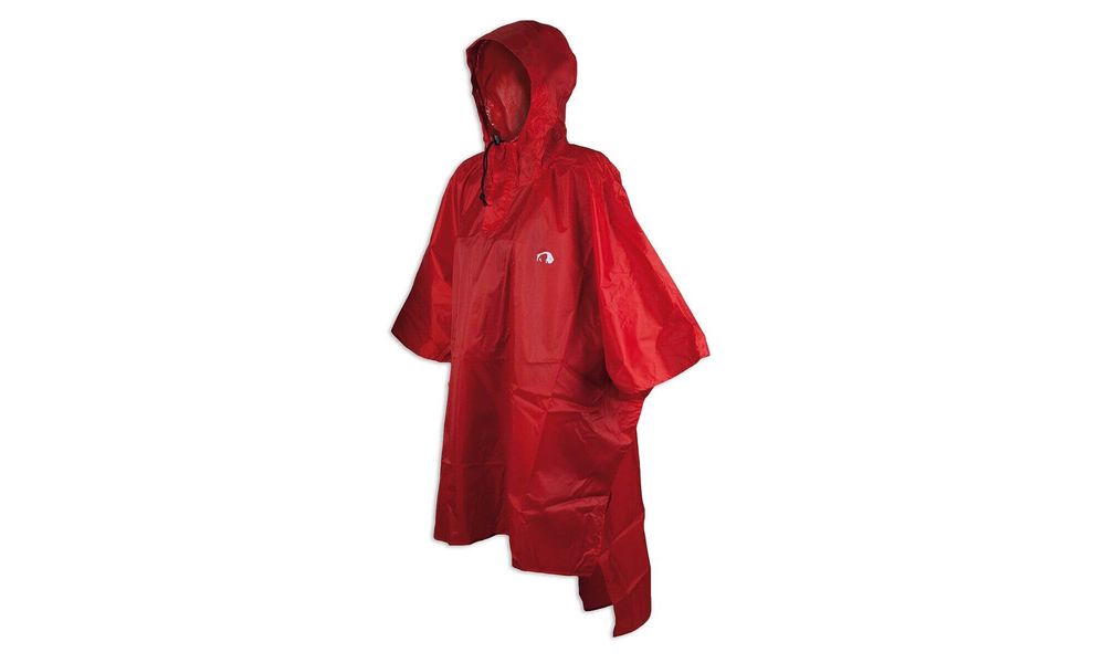 Дощовик Tatonka Poncho 1 (Red), XS-S, Тип розміру: XS-S, Колір: Red, зображення 2