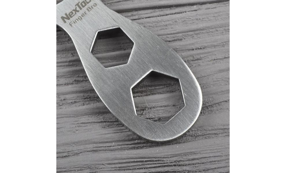 Картка-мультитул з карабіном NexTool KT5009B - 6 функцій, зображення 6