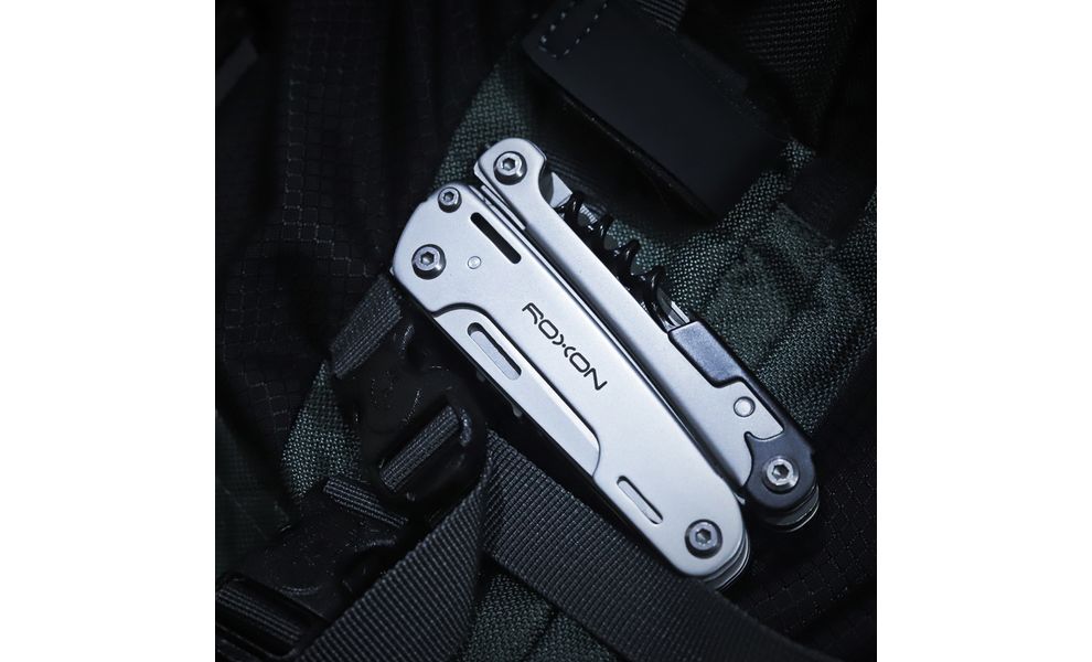 Мультитул з чохлом та бітами Roxon S801S Storm - 19 функцій, зображення 7