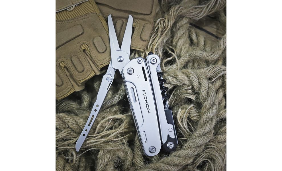 Мультитул з чохлом та бітами Roxon S801S Storm - 19 функцій, зображення 8