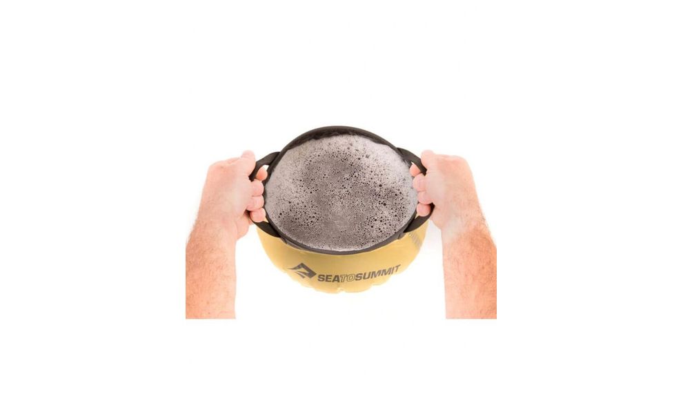 Складне відро Sea to Summit Kitchen Sink (Yellow), 5 л, Об'єм: 5, Колір виробника: Yellow, зображення 3