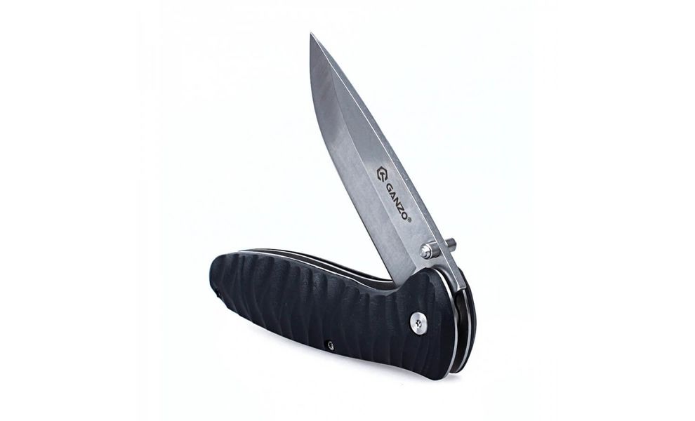 Ніж Ganzo G6252 (Black), Колір руків'я: Black, зображення 5
