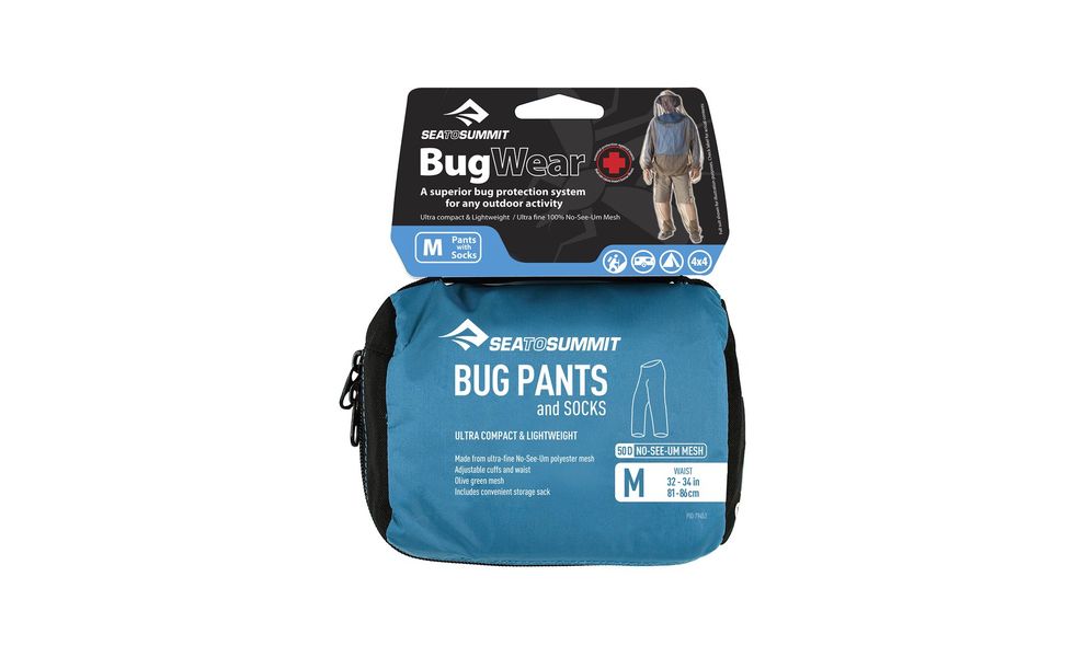 Москітні штани Sea to Summit Bug Pants, M, Розміри: обхват талії - 81-86, зображення 5