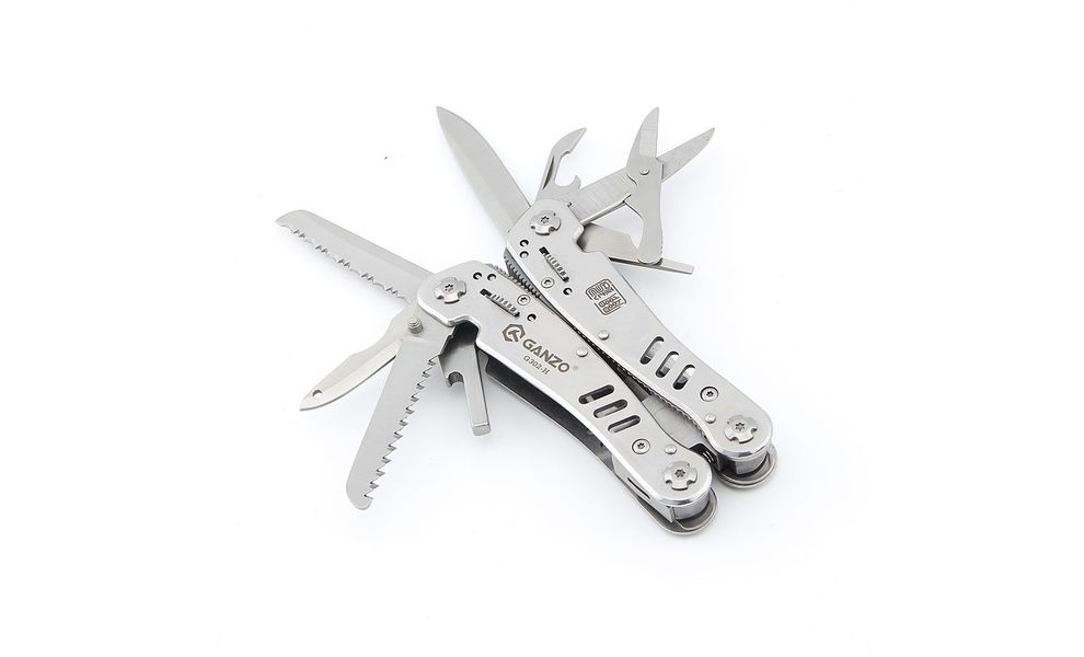 Мультитул з чохлом та бітами Ganzo G302-H - 25 функцій, зображення 2