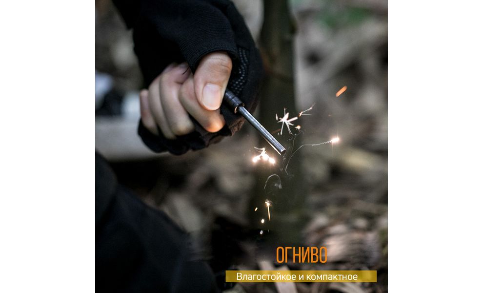Мультитул-ніж з чохлом Roxon CM1349 Spark - 14 функцій, зображення 6