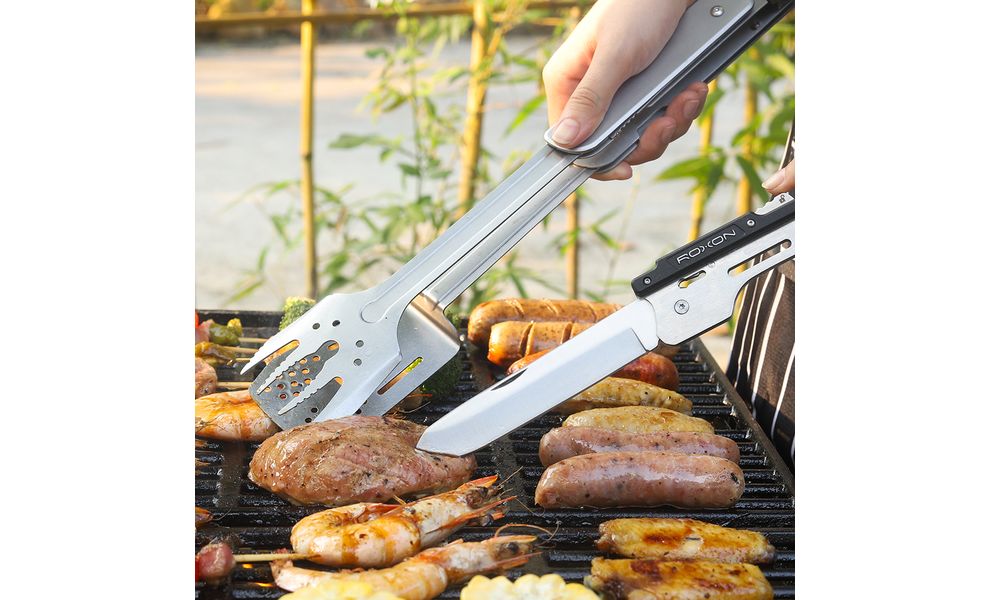 Набір лопаток для барбекю Roxon S601 Multi BBQ Tool, зображення 6