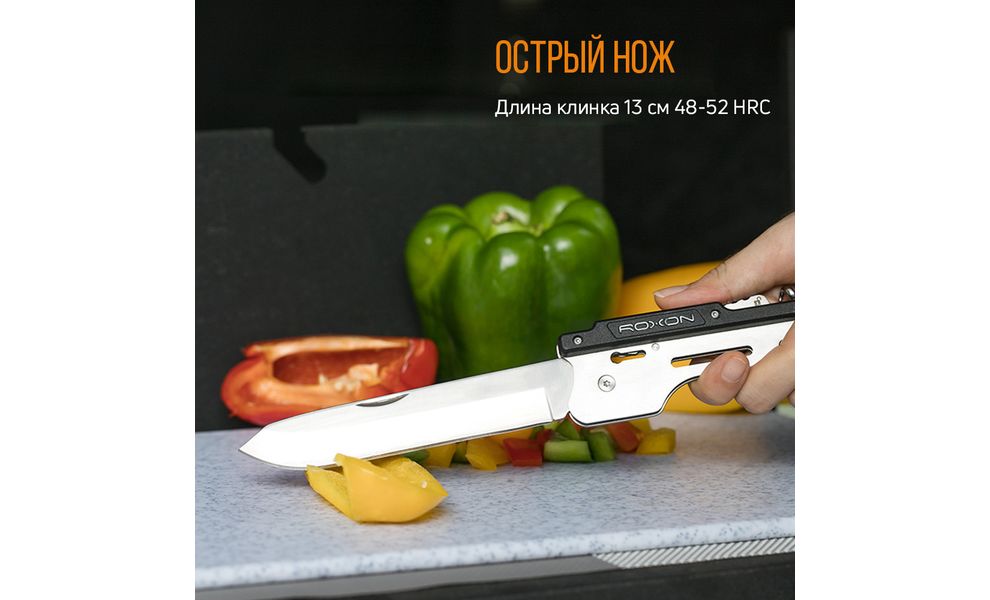 Набір лопаток для барбекю Roxon S601 Multi BBQ Tool, зображення 12