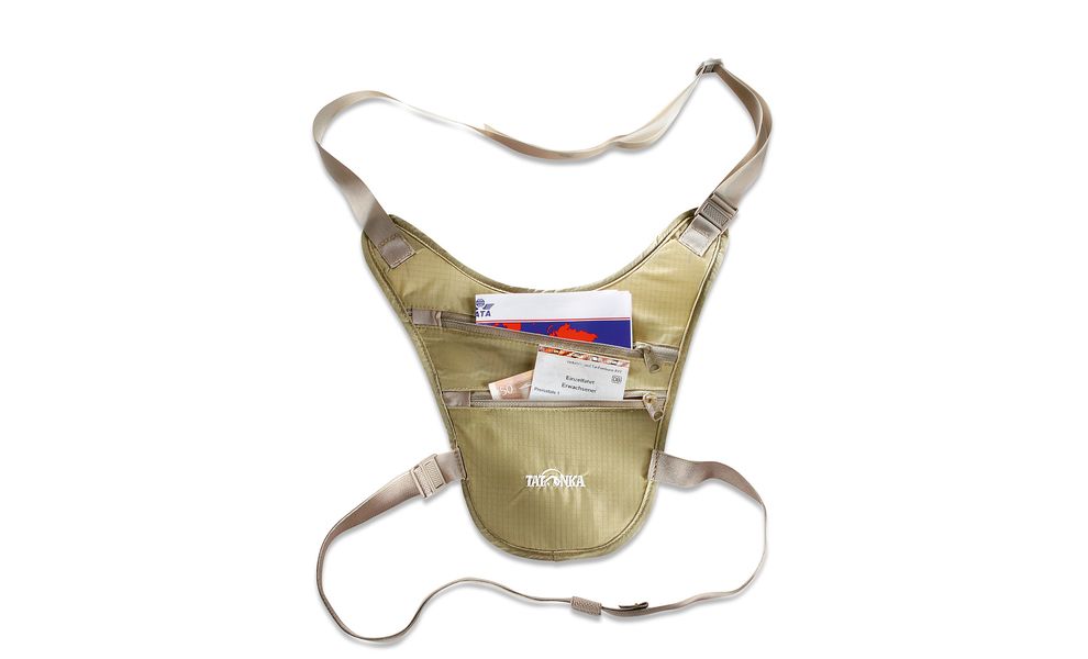 Гаманець натільний Tatonka Skin Chest Holster (Natural), Колір виробника: Natural, зображення 3