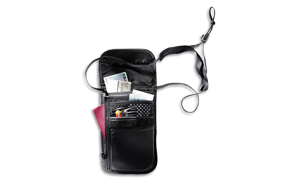 Гаманець на шию Tatonka Skin Neck Pouch (Black), Колір виробника: Black, зображення 4