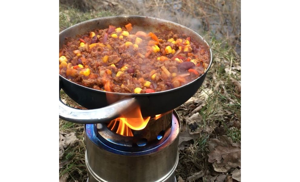 Туристична миска з ручкою Tatonka Bowl With Grip S, нержавіюча сталь, зображення 4