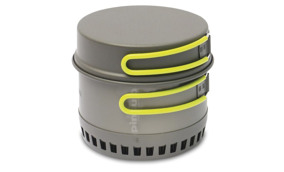 Похідний набір посуду з теплообмінником Pinguin Quadri X на 3–4 особи: 2 каструлі, 2 миски, зображення 3