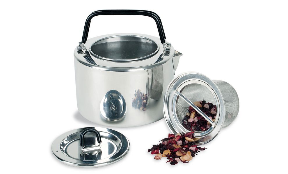 Туристичний чайник з заварником Tatonka Tea на 1,5 л, нержавіюча сталь, Об'єм: 1,5, зображення 5