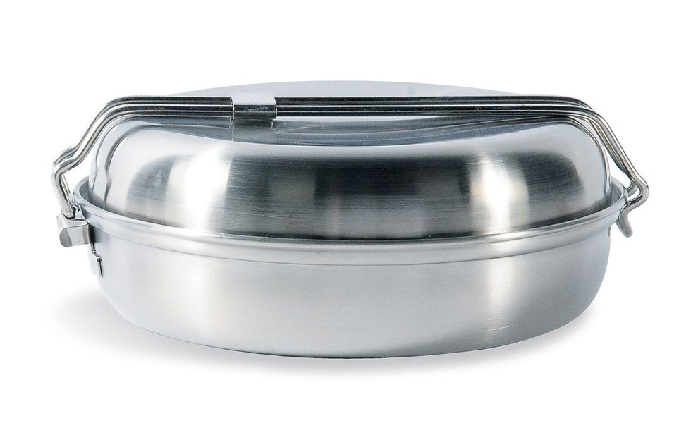 Туристичний набір сталевого посуду з чохлом Tatonka Camp Set - Regular: казанок, сковорода, миска, Тип комплекту: Regular, зображення 6