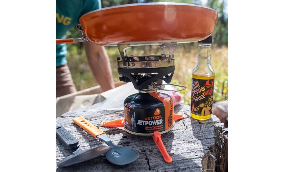 Туристична сковорода зі складною ручкою та антипригарним покриттям JetBoil Summit Skillet Ø21,6 см, зображення 7