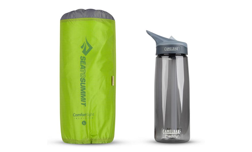 Надувний каремат Sea to Summit Comfort Light Insulated - Large: з мішком-насосом, Товщина: 6,3, Тип розміру: Large, Колір виробника: Green, зображення 9