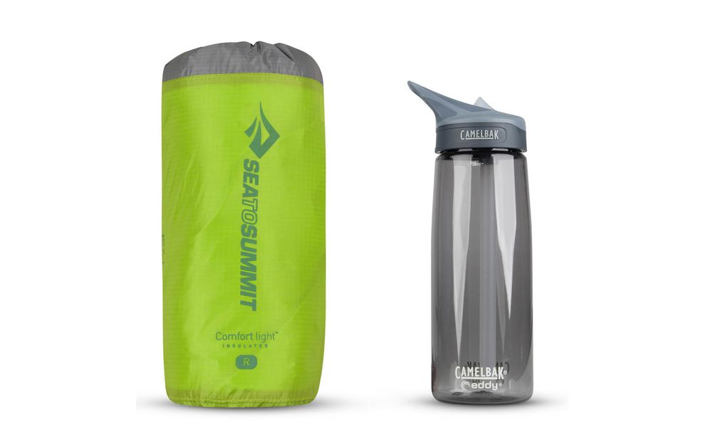 Надувний каремат Sea to Summit Comfort Light Insulated - Regular: з мішком-насосом, Товщина: 6,3, Тип розміру: Regular, Колір виробника: Green, зображення 9