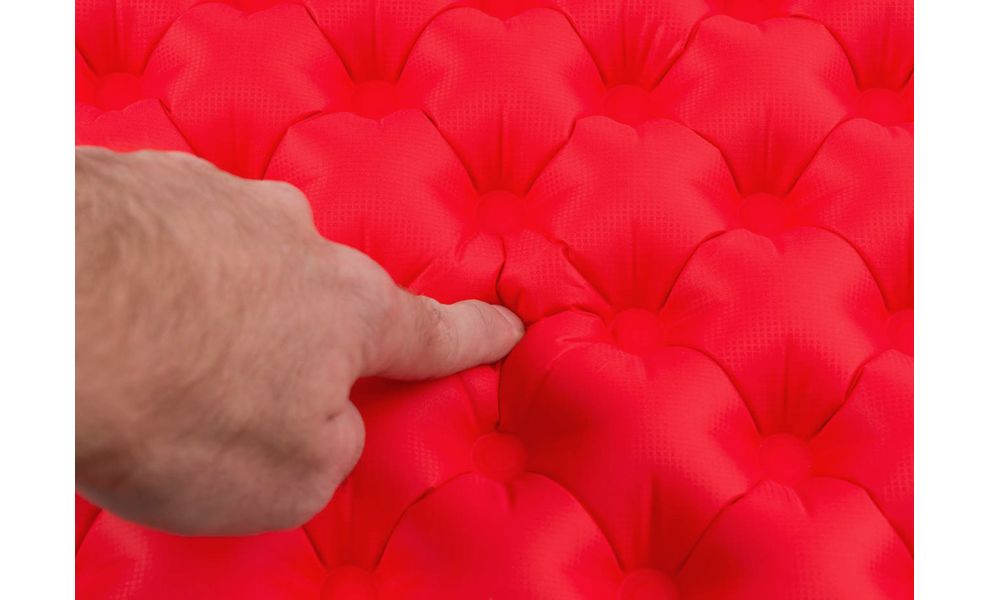 Надувний каремат Sea to Summit Comfort Plus Insulated - Large: з мішком-насосом, Товщина: 6,3, Тип розміру: Large, Колір виробника: Red, зображення 6