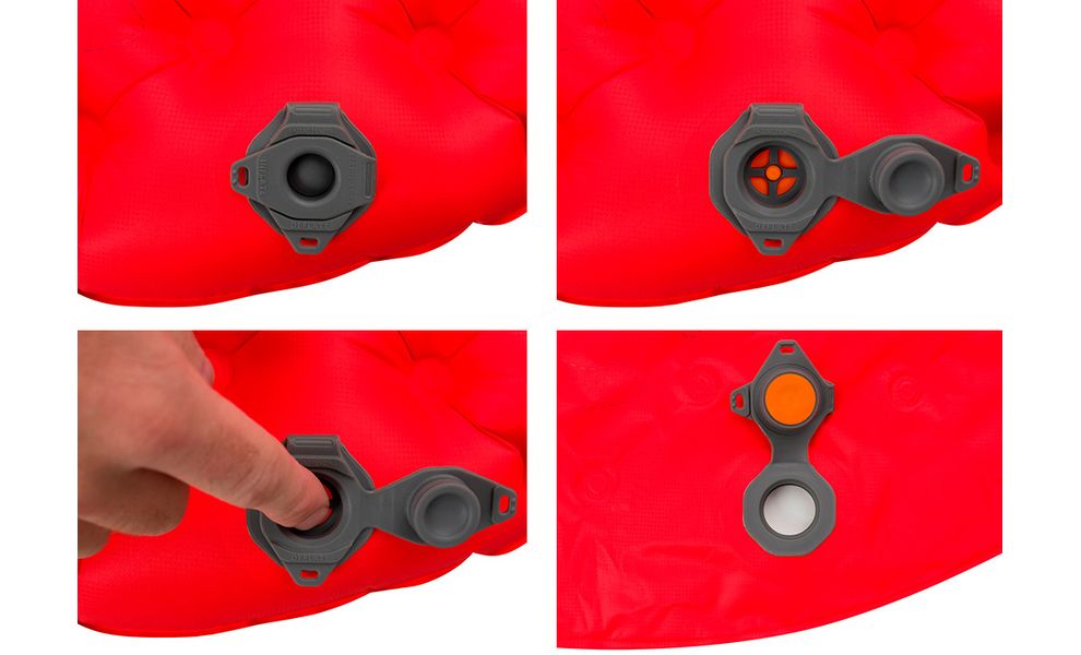 Надувний каремат Sea to Summit Comfort Plus Insulated - Regular: з мішком-насосом, Товщина: 6,3, Тип розміру: Regular, Колір виробника: Red, зображення 7