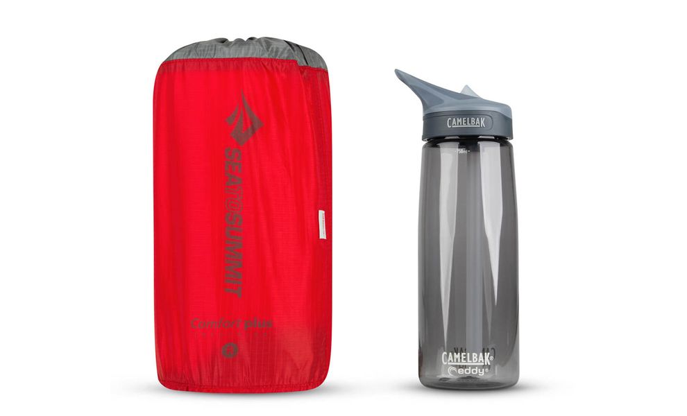 Надувний каремат Sea to Summit Comfort Plus Insulated - Regular: з мішком-насосом, Товщина: 6,3, Тип розміру: Regular, Колір виробника: Red, зображення 9