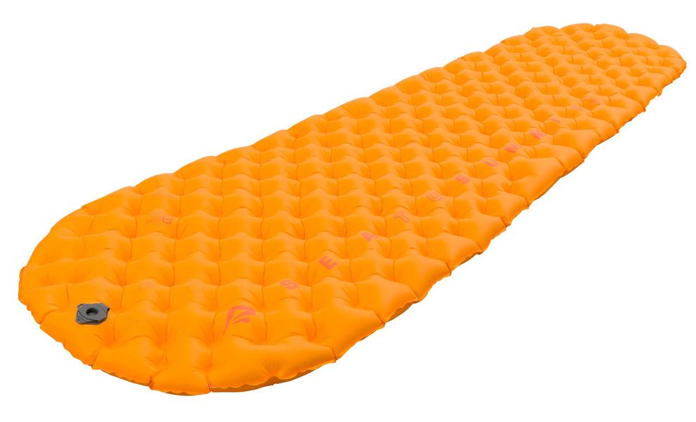 Надувний каремат Sea to Summit Ultra Light Insulated - Regular: з мішком-насосом, Товщина: 5, Тип розміру: Regular, Колір виробника: Orange, зображення 3