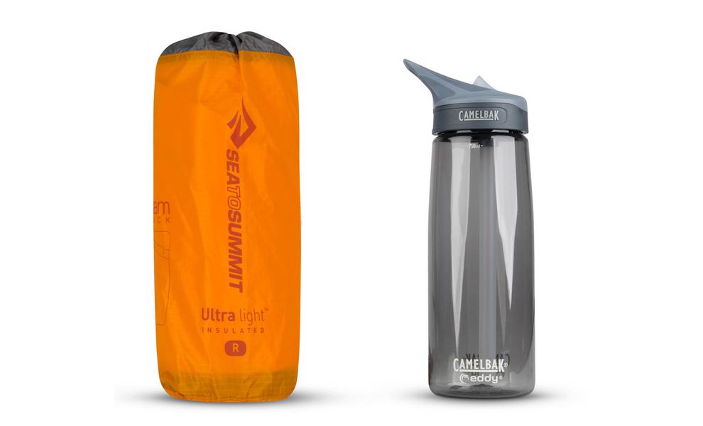 Надувний каремат Sea to Summit Ultra Light Insulated - Regular: з мішком-насосом, Товщина: 5, Тип розміру: Regular, Колір виробника: Orange, зображення 9