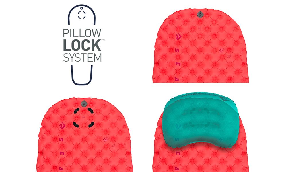 Надувний каремат Sea to Summit Ultra Light Insulated - Women's Regular: з мішком-насосом, Товщина: 5, Тип розміру: Women's Regular, Колір виробника: Coral, зображення 8