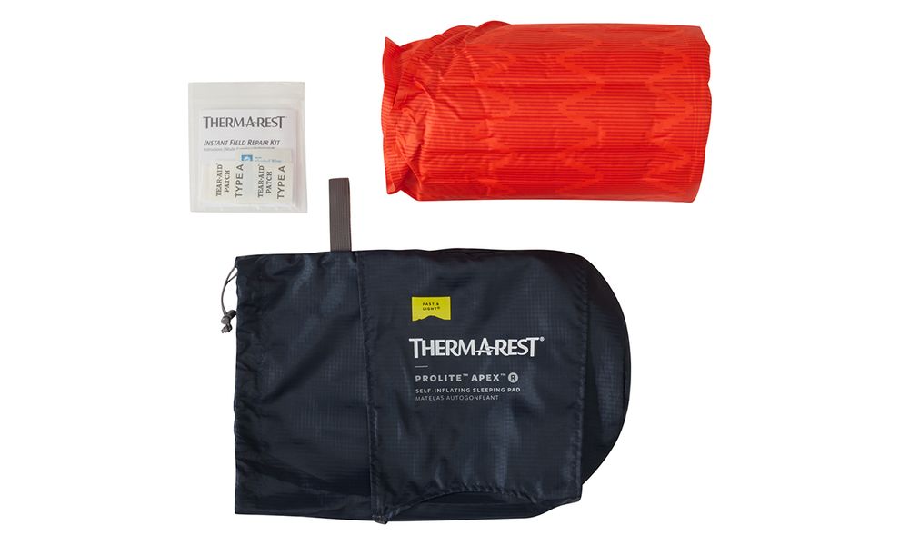 Самонадувний каремат Therm-a-Rest ProLite Apex - Regular Wide, Товщина: 5, Тип розміру: Regular Wide, Колір виробника: Heat Wave, зображення 5